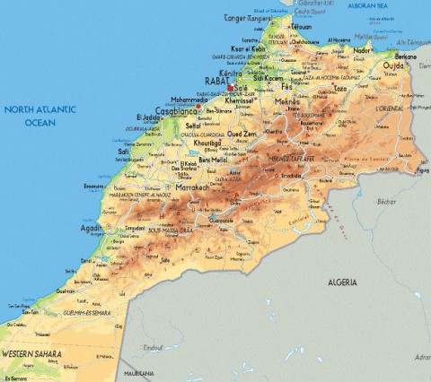 morocco-general-map